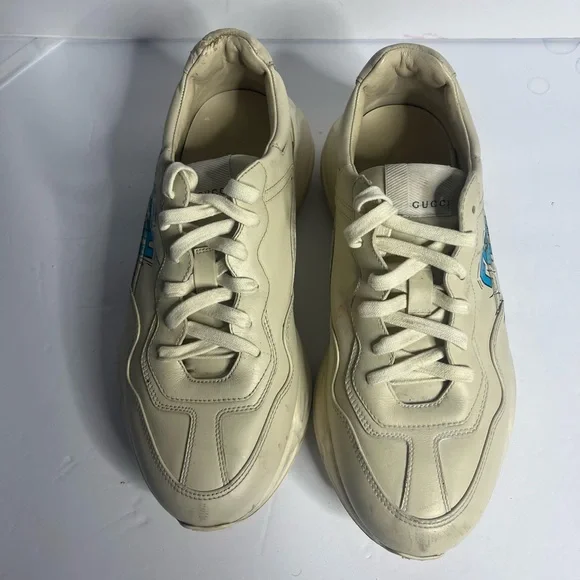 Gucci Disney  Leather Sneakers - Picture 2 of 16